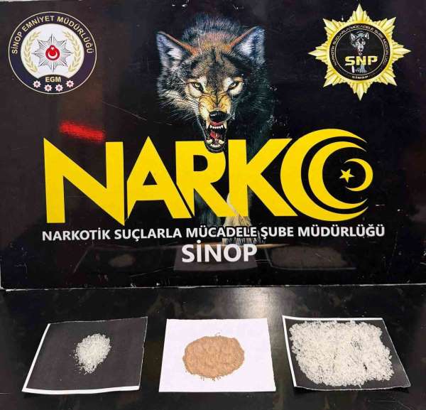 Sinop'ta uyuşturucu operasyonu: 1 tutuklama