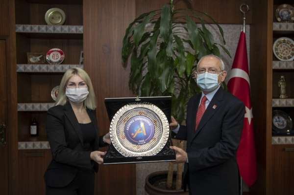 CHP Genel Başkanı Kemal Kılıçdaroğlu Akdeniz Üniversitesi'ne Teşekkür Etti