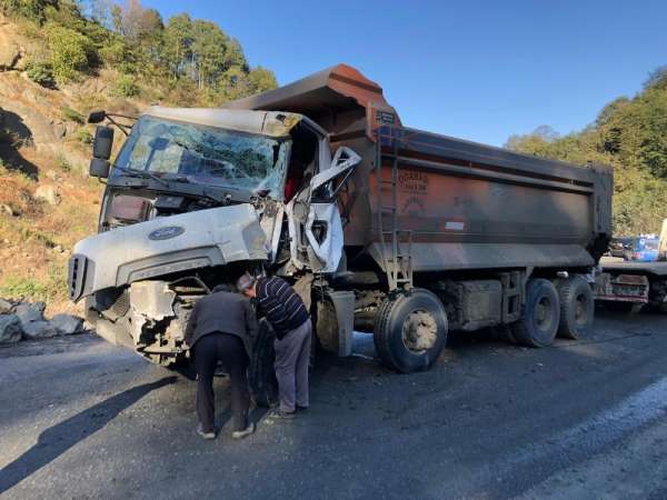 Rize'de trafik kazası: 1 ölü 