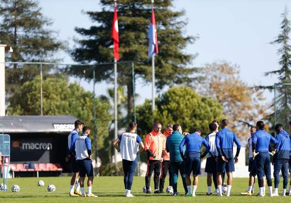 Trabzonspor, Abdullah Avcı yönetiminde taktik çalıştı