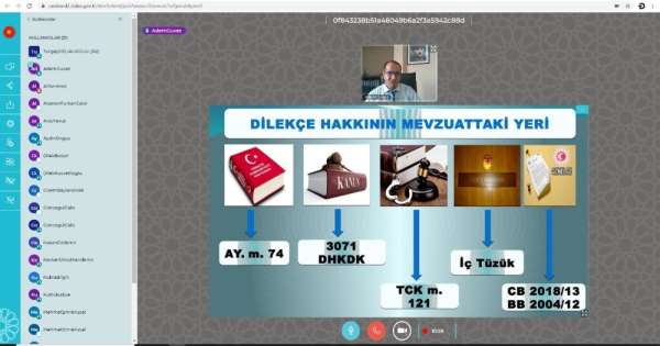 Yerli yazılımı kullanan Bartın Üniversitesi'nde 2 ayda 16 çevrimiçi eğitim veril