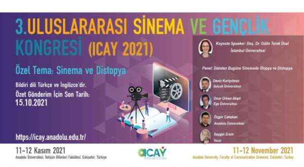 Anadolu Üniversitesi'nde 'Uluslararası Sinema ve Gençlik Kongresi'