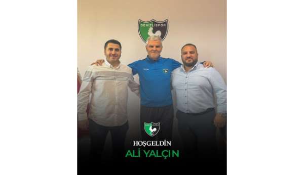 Denizlispor Ali Yalçın ile sezon sonuna kadar anlaştı