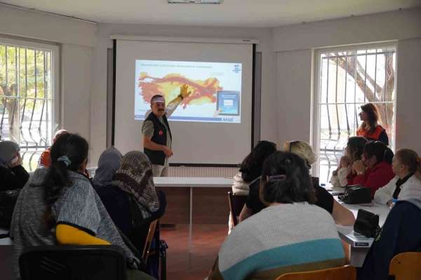 Atakum'da afet bilinçlendirme eğitimleri