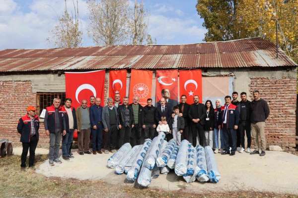 Erzurum'da seralar hibe desteğiyle yenilendi
