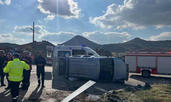 Kütahya'da trafik kazası: 7 yaralı