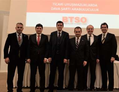 BTSO Tahkim ve Arabuluculuk Merkezi Türkiye'ye örnek oldu 
