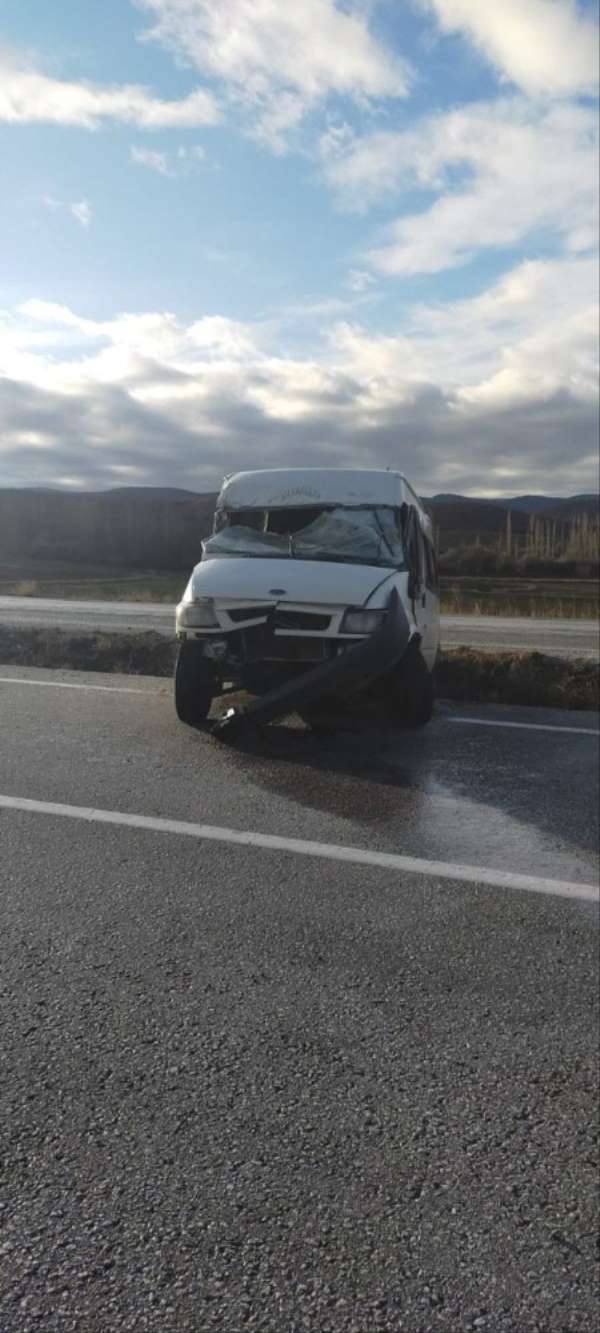 Yozgat'ta trafik kazası: 1 yaralı 