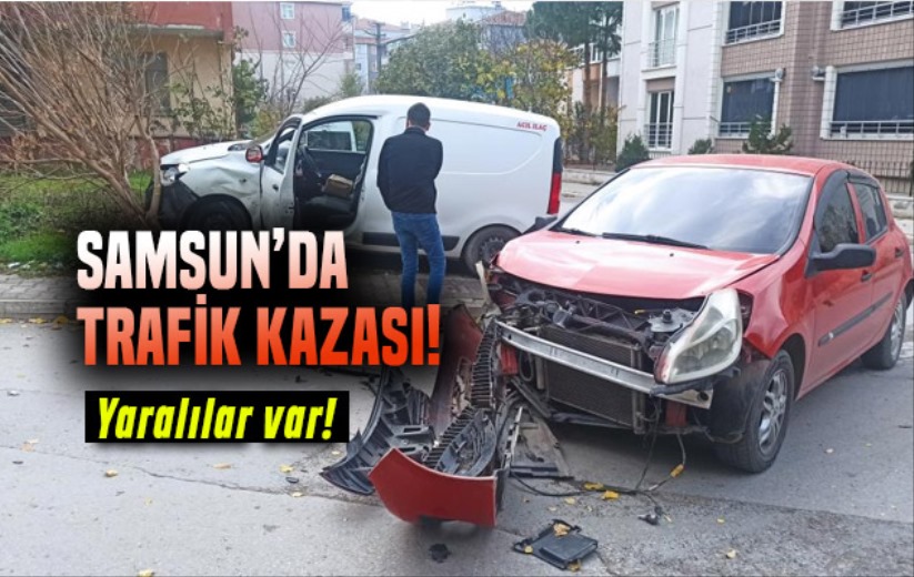 Otomobil ile hafif ticari araç çarpıştı: 1 yaralı