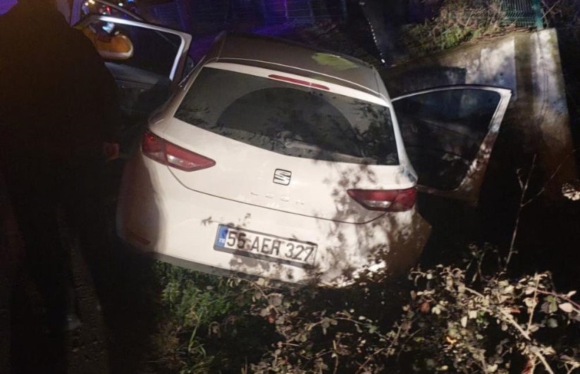 Samsun'da trafik kazası: 1 ölü, 2 yaralı