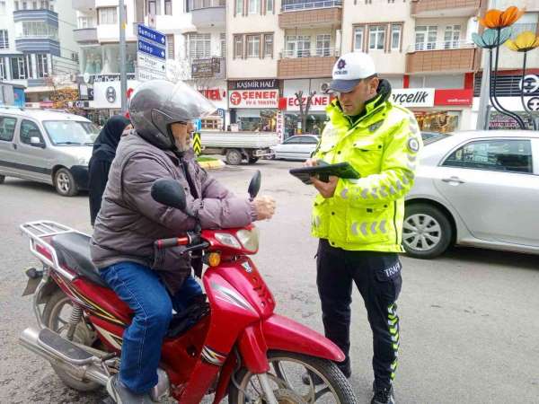 Bafra'da motosiklet denetimleri