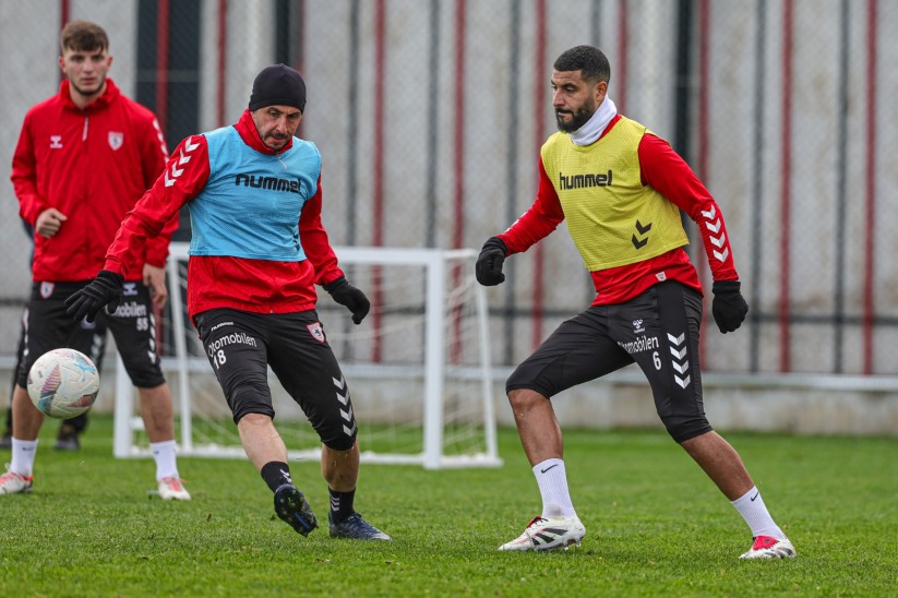 Samsunspor'da Çift İdman