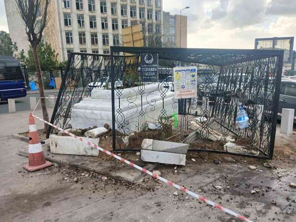 (Düzeltme) Ankara'da sürekli trafik kazalarının yaşandığı türbede yine kaza oldu