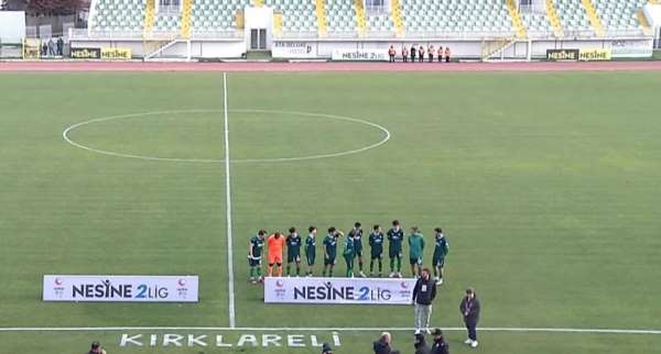 Kırklarelispor hükmen galip