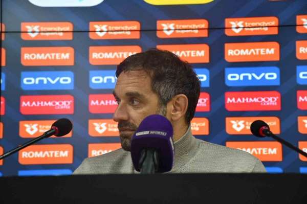 Radomir Djalovic: 'Oyuncularım sahaya karakterlerini koydular'