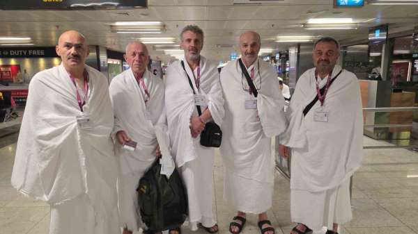 Şehit yakınları ve gaziler umreye gönderildi