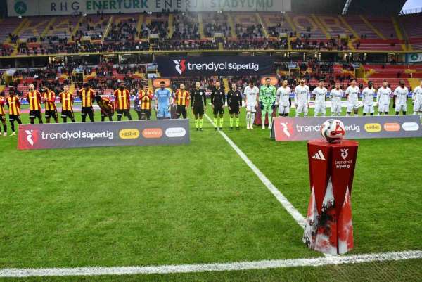 Trendyol Süper Lig: Kayserispor: 0 - Corendon Alanyaspor: 0