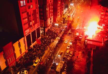 İlkadım'da miting gibi SKM açılışı