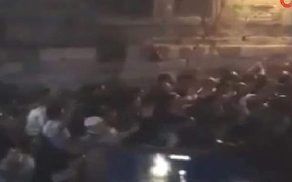 Filistinlilerden Mescid-i Aksa protestosu