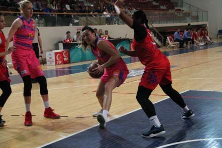Türkiye Kadınlar Basketbol Ligi: Yalova VIP: 107 - Mersin BŞB Gelişim: 80 