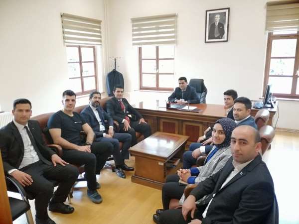 Gençlerden Malatya Sivil Toplumla İlişkiler Müdürlüğü'ne ziyaret