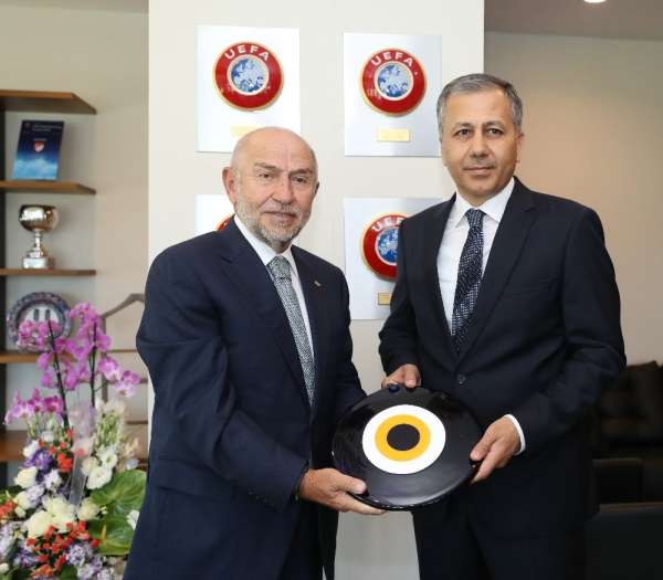 Vali Yerlikaya'dan Nihat Özdemir'e ziyaret 