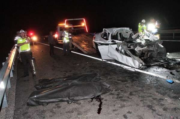 Elazığ'da feci kaza: 2 ölü 