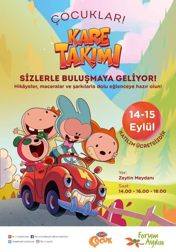 Kare Takımı, Forum Aydın'a geliyor 