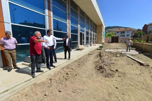 Tokat şehir müzesine uygulama bahçesi 