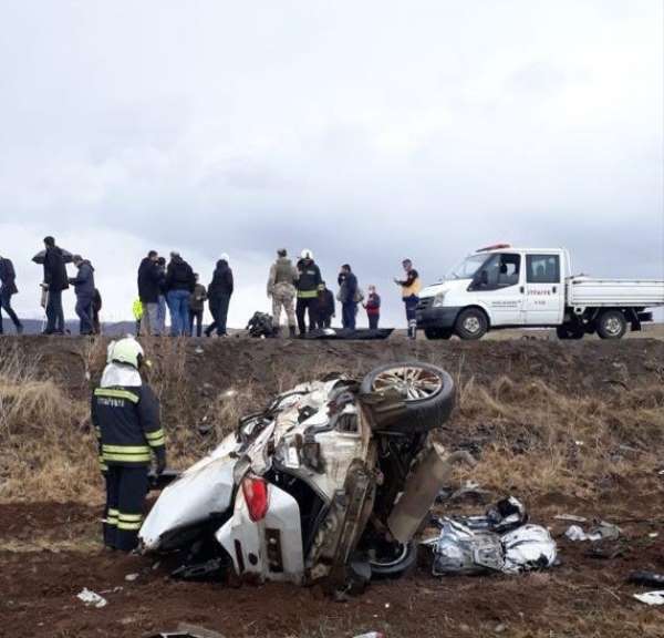 Bingöl'de trafik kazası: 1 ölü, 2 yaralı