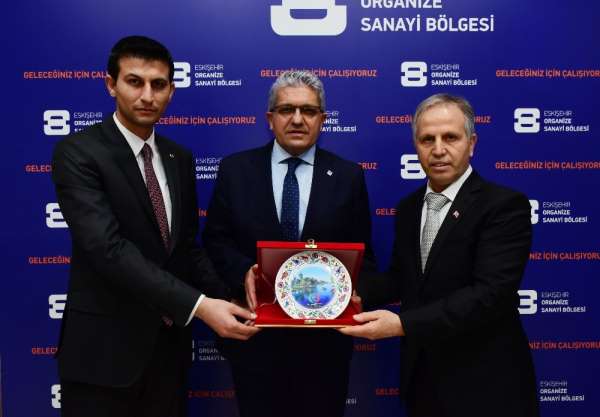 Çifteler heyetinden EOSB'a ziyaret