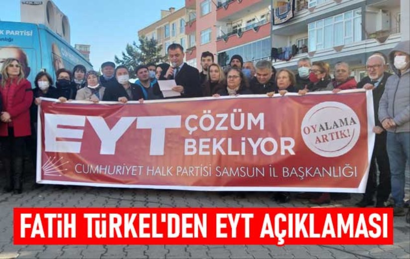 Fatih Türkel'den EYT açıklaması