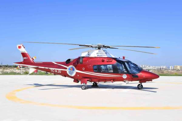 Belediyeden satılık helikopter - Mersin haber