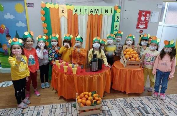 Kumru'da minik öğrenciler için 'c vitamini' etkinliği - Ordu haber