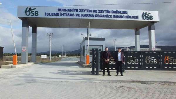 Zeytin OSB'de fabrikalar çalışmaya başladı - Balıkesir haber