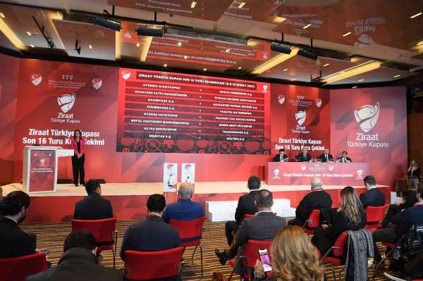 Ziraat Türkiye Kupası Son 16 Turu kura çekimi yapıldı - İstanbul haber
