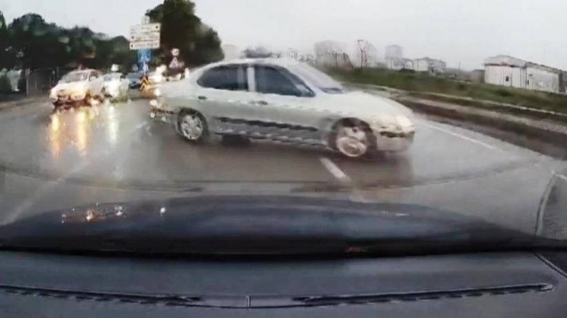 Samsun'da otobüs şoförünün dikkati faciayı önledi