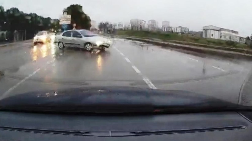 Samsun'da otobüs şoförünün dikkati faciayı önledi