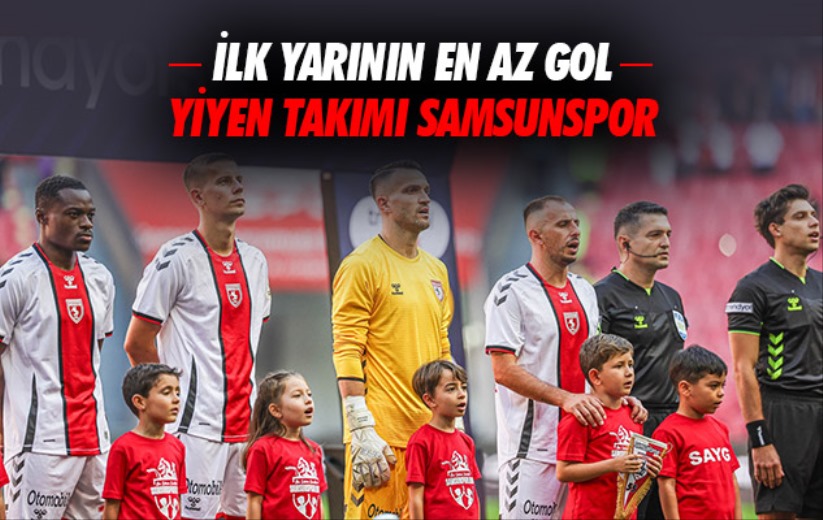 İlk Yarının En Az Gol Yiyen Takımı Samsunspor 