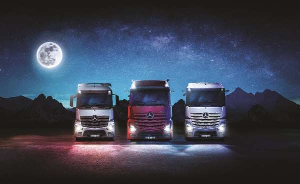 Yeni Actros çekiciler Türkiye'de satışa sunuluyor