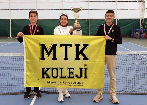 MTK Koleji tenis Muğla şampiyonu