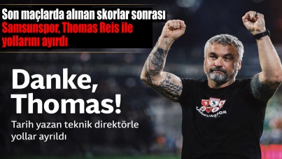 Samsunspor, Teknik Direktör Thomas Reis ile Yollarını Ayırdı