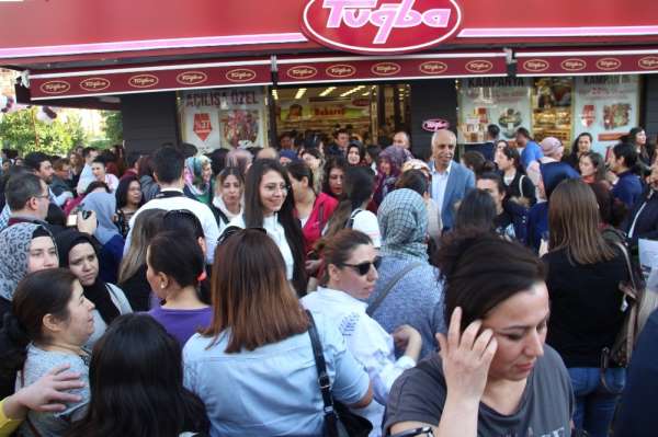 Aydın'da miting gibi açılış