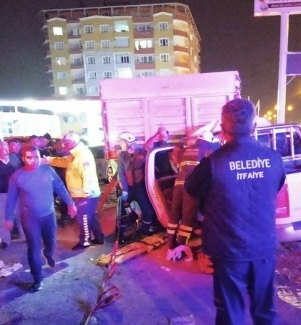 Batman'da trafik kazası: 1'i ağır 5 yaralı 
