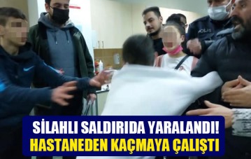 Samsun'da silahlı saldırıda yaralandı! Hastaneden kaçmaya çalıştı
