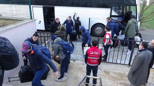 Türkiye'de mahsur kalan Ukraynalı sporcular, Tekirdağ'da misafir ediliyor