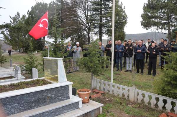 Ankara'daki bombalı saldırıda şehit olan Mehmet Emre Çakar Domaniç'te anıldı