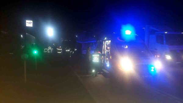 Amasya'da otobüs ile tır çarpıştı: Çok sayıda yaralı var