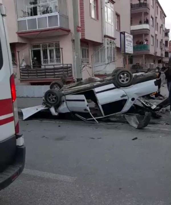 Konya'da trafik kazası: 4 yaralı