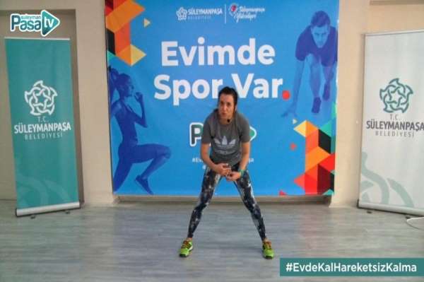 Süleymanpaşa TV'den evden çıkmadan spor imkânı